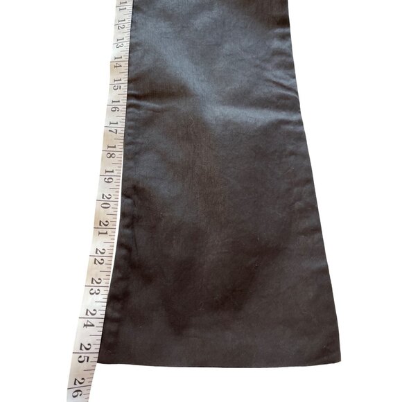 Zara Womens The Dreed Flare Pants Size 8 Black Cotton Blend Retro Style 76j - Picture 6 of 6